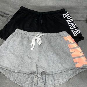 Shorts from pink